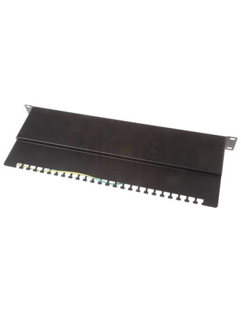פנל טלפוניה 50 פורט CAT3 8P4C, לארון 1U ''19