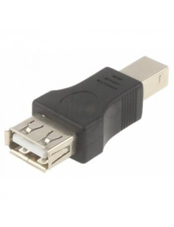 מתאם USB B זכר ל-USB A נקבה