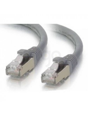 כבל רשת 25 מטר CAT5e מסוכך אפור