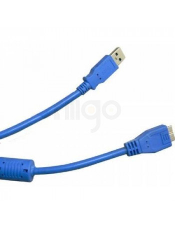 כבל USB 3.0 מ-A זכר ל-Micro B 3.0 זכר מקצועי לדיסק קשיח | 2 מטר