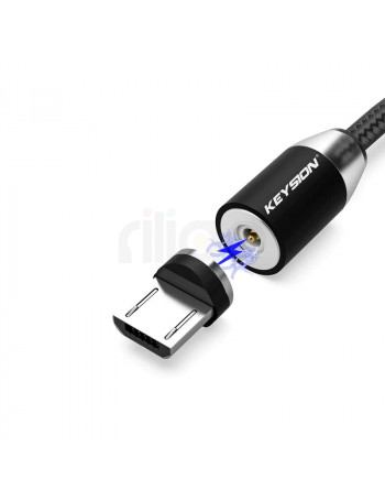 כבל טעינה Micro USB | כבל טעינה מגנטי Micro USB 1 מטר
