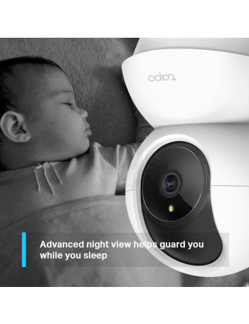 מצלמת IP ביתית אבטחה אלחוטית מתכווננת 360 מעלות TP-Link 2K