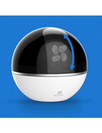 מצלמת אבטחה אלחוטית ביתית מתכווננת 360 מעלות EZVIZ C6TC 1080P