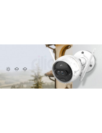 מצלמת אבטחה אלחוטית חיצונית EZVIZ C3X 2MP HD