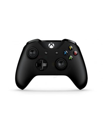 בקר XBOX ONE S שחור X1S מקורי יבואן רשמי - מתאים למחשבים
