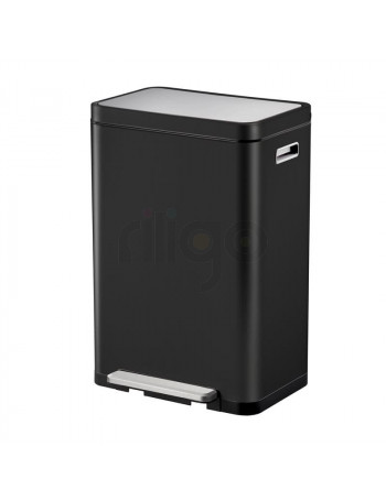 פח פדל בנפח 30 ליטר EKO X-CUBE צבע שחור