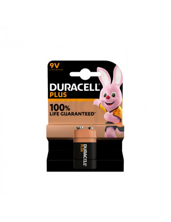 סוללת 9V פלוס DURACELL