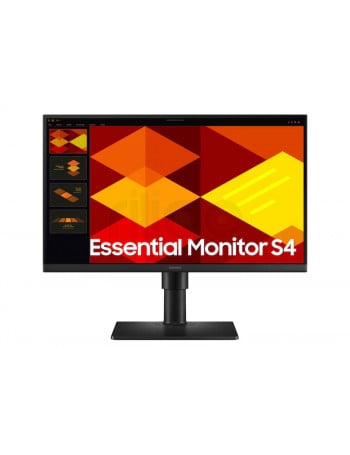 מסך מחשב Samsung IPS 24 אינץ' | חווית צפייה מושלמת 100Hz | רמקולים מובנים