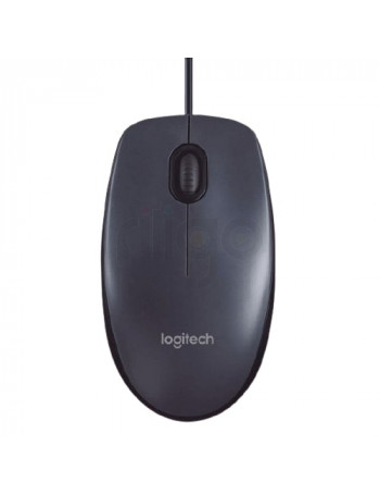 עכבר אלחוטי | עכבר חוטי Logitech M100 - אפור