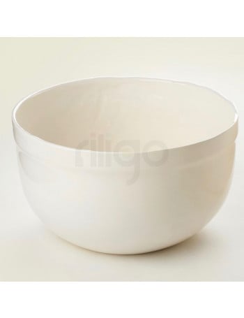 עבודת יד אמן-קערה סלט וקערת הגשה ליום יום 