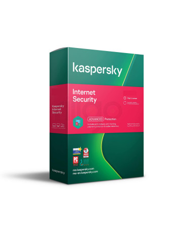אנטי ווירוס Kaspersky Internet Security 2022 - רישיון שנתי למחשב אחד