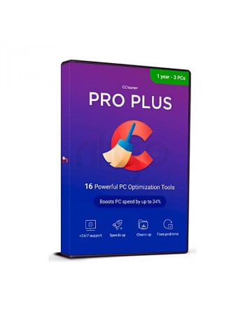CCleaner Professional Plus- רישיון שנתי ל-3 מחשבים