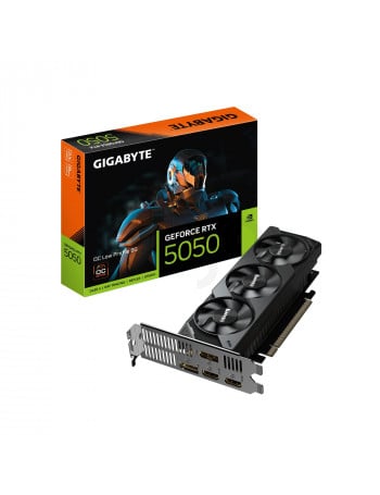 כרטיס מסך Gigabyte GeForce RTX 5050 8GB OC | ביצועים עוצמתיים | פרופיל נמוך למגוון מערכות