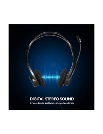 Logitech USB HEADSET – אוזניות USB מקצועיות לשיחות ועידה