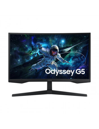 מסך קעור Samsung 27" QHD 165Hz עם פאנל VA מהיר ותמיכה ב־FreeSync – חווית גיימינג סוחפת