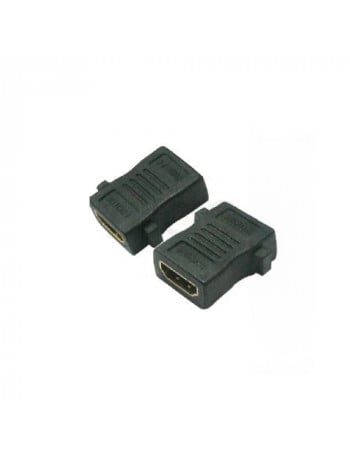 מתאם HDMI נקבה - HDMI נקבה מוזהב לפאנל