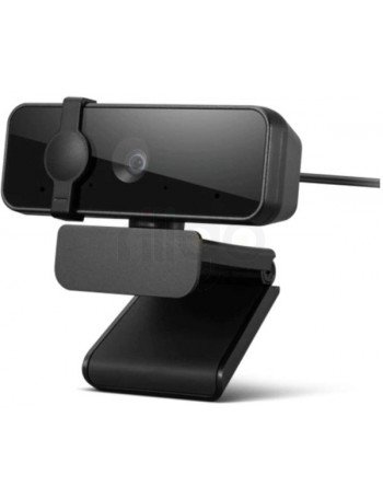 מצלמת רשת Lenovo Essential FHD 1080p | מיקרופון כפול מובנה ותריס פרטיות