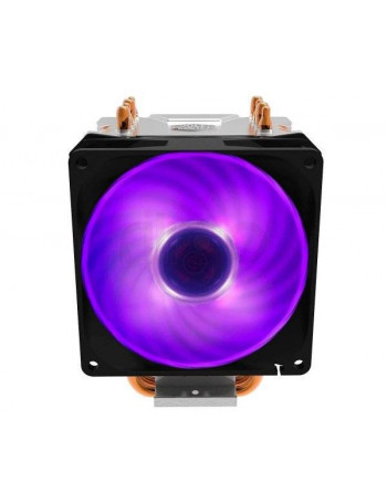 קירור מעבד Cooler Master Hyper H410R RGB | תאימות רחבה ל-AMD ו-Intel | עד 100W TDP