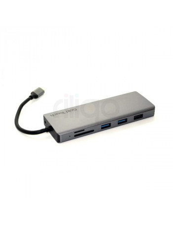 תחנת עגינה GoldTouch USB-C: חיבור תצוגות מרובות (DP/HDMI/VGA) ומרכז קישוריות למחשב נייד
