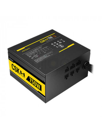 ספק כוח למחשב ANTEC CSK 750W יעילות Bronze וחצי-מודולרי לשקט מושלם