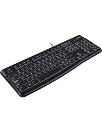 מקלדת חוטית Logitech K120 בעברית ובאנגלית