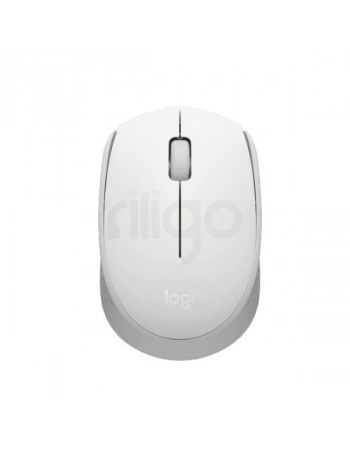 עכבר אלחוטי Logitech M171 אופטי 1000DPI לבן-שמנת