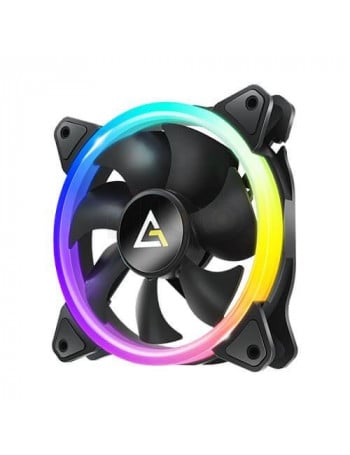 מאוורר למארז Antec Neon 120mm ARGB PWM | קירור שקט ותאורת RGB מרהיבה | Antec
