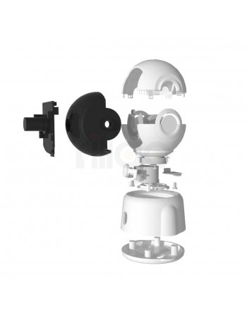 Provison PTCAM-04: מצלמת אבטחה אלחוטית 3MP עם סיבוב 360° ושליטה באפליקציה