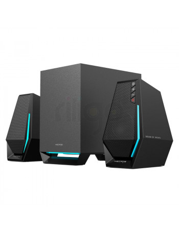 רמקולי גיימינג Edifier MAX - צליל היקפי 2.1 ותאורת RGB סוחפת