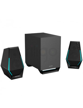 רמקולי גיימינג Edifier MAX - צליל היקפי 2.1 ותאורת RGB סוחפת