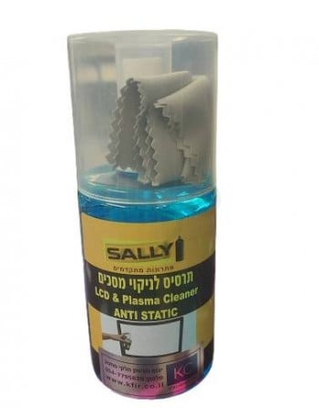 ספריי ניקוי מסכים LCD מתקדם | 200 מ"ל + מטלית מיקרופייבר לאפקט מושלם
