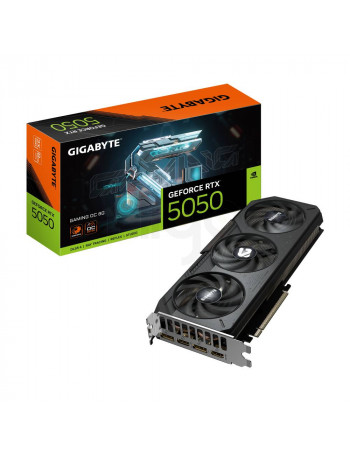 כרטיס מסך Gigabyte GeForce RTX 5050 Gaming OC 8GB | חווית גיימינג מהירה וחלקה