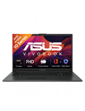 מחשב נייד Asus Vivobook Go 15 R5 | ביצועים עוצמתיים | 16GB | 1TB NVMe SSD | צבע שחור