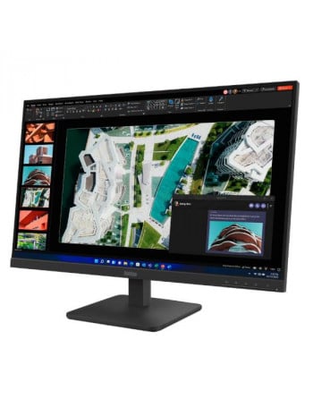 מסך מחשב 27 אינץ' Lenovo ThinkVision S27-4e | פאנל IPS FHD | קצב רענון 100Hz וזמן תגובה 4ms לתצוגה חלקה במיוחד