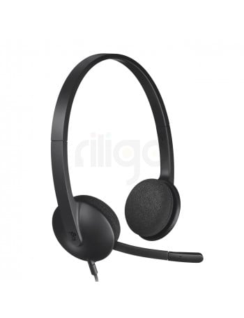 Logitech USB Headset – אוזניות USB קלות ונוחות לשיחות ולמידה מרחוק