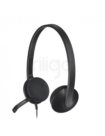 Logitech USB Headset – אוזניות USB קלות ונוחות לשיחות ולמידה מרחוק