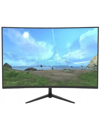 מסך גיימינג למחשב קעור Solid J239GCW8 23.8 FHD VA 180HZ 5MS DP HDMI