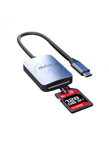 קורא כרטיסים usb 3.0 Type-C mSD/SD Netac 