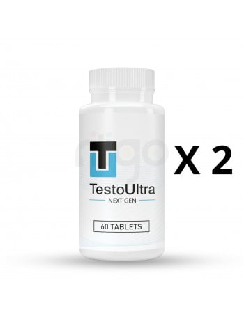 טסטו אולטרה 2 יחידות  - TESTO ULTRA מגביר טסטוסטרון וחיזוק האון הגברי