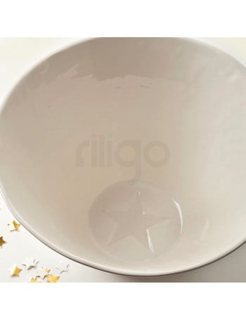 עבודת יד אמן-קערה סלט וקערת הגשה ליום יום 