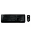 מקלדת ועכבר אלחוטי מיקרוסופט Wireless Desktop 850 AES - שחור