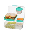קופסת אוכל סיסטמה 1.65 ליטר BENTO LUNCH TO GO - מנטה