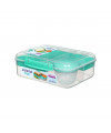 קופסת אוכל סיסטמה 1.65 ליטר BENTO LUNCH TO GO - מנטה