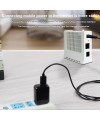 כבל מתח USB זכר ל- חיבור DC זכר 5.5/2.1 אורך 1.8