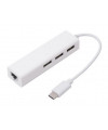 מפצל USB TYPE C 3.1 איכותי 3 יציאות ל-usb 3