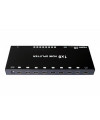 מפצל HDMI ל-8 מסכים מוגבר 4K@60hz HEAVY DUTY HDCP2.2