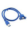 כבל מאריך usb 3.0 | כבל מאריך usb3.0 על פאנל 1.8 מטר