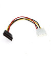 כבל MOLEX חשמל כוח - לחיבור SATA 0.15 ס"מ