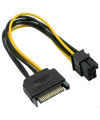 כבל חשמל SATA זכר לחיבור PCI Express
