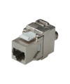שקע קיסטון RJ45 CAT6a מסוכך